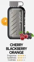  НСЖ VOZOL GEAR ICE&SWEET 56000 - Вишня Ежевика Апельсин фотография небольшая 1табачный.рф