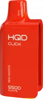  НСЖ HQD CLICK картридж Красный Мохито (5500 зат) фотография небольшая 1табачный.рф