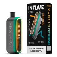  НСЖ INFLAVE ONYX STRONG 18000 зат.Черная Мята фотография небольшая 1табачный.рф
