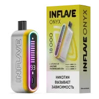  НСЖ INFLAVE ONYX  18000 зат.Кислый тропический сок фотография небольшая 1табачный.рф