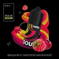 FUMMO PREMIUM AQUA SOUR - Вишня с Кислой Малиной, 30 мл фотография небольшая 1табачный.рф