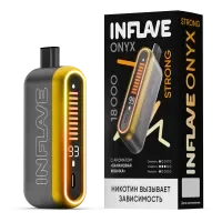  НСЖ INFLAVE ONYX STRONG 18000 зат.Банановая Жвачка фотография небольшая 1табачный.рф
