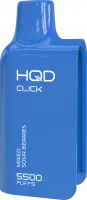  НСЖ HQD CLICK картридж Микс Кислых Ягод (5500 зат) фотография небольшая 1табачный.рф