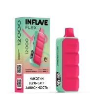 НСЖ INFLAVE FLEX  12000 зат.Арбузные леденцы фотография небольшая 1табачный.рф