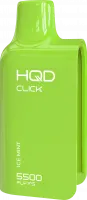 НСЖ HQD CLICK картридж Ледяная Мята (5500 зат) фотография небольшая 1табачный.рф
