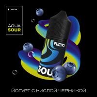 FUMMO PREMIUM AQUA SOUR - Йогурт с Кислой Черникой, 30 мл фотография небольшая 1табачный.рф