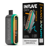  НСЖ INFLAVE ONYX STRONG 18000 зат.Черная Мята фотография небольшая 1табачный.рф