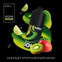 FUMMO PREMIUM AQUA SOUR - Кислый Тропический Микс, 30 мл фотография небольшая 1табачный.рф