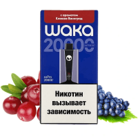  НСЖ WAKA soPro PA  HARD  (20000) - Клюква Виноград фотография небольшая 1табачный.рф
