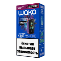 WAKA BURST (41000) — Вишня + Черника Малина микс фотография небольшая 1табачный.рф
