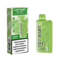  НСЖ LOST MARY MO Зелёное Манго  ( 10000зат.) фотография небольшая 1табачный.рф