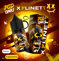 Podonki  X...Linet (Strong)  Банан Карамель (30мл.) фотография небольшая 1табачный.рф