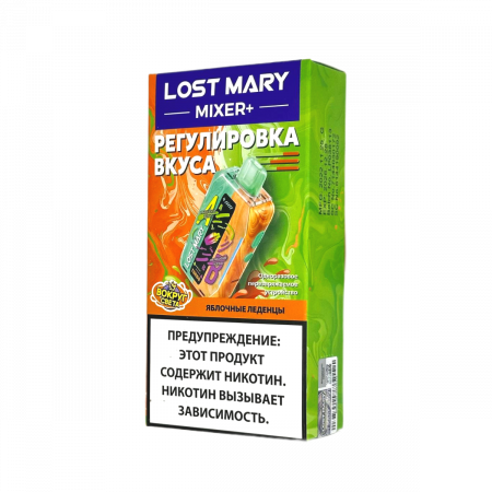  НСЖ LOST MARY MIXER+ Яблочные Леденцы  (до 25000зат.) фотография электронка pod 1табачный.рф
