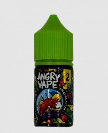 Angry Vape Богомол Лизун (Ягодные леденцы) 2%,30мл. фотография 1табачный.рф