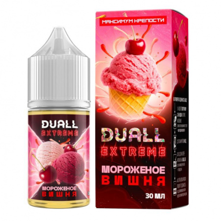  DUALL Extreme EXTRA HARD - Мороженое Вишня, 30 мл фотография 1табачный.рф