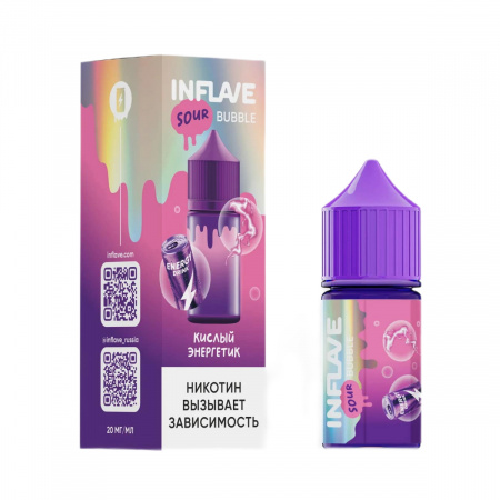  INFLAVE BUBBLE SOUR - Кислый Энергетик фотография 1табачный.рф