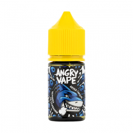 Angry Vape ULTRA Акула Гарпун (Черника со сливками) 30мл. фотография 1табачный.рф