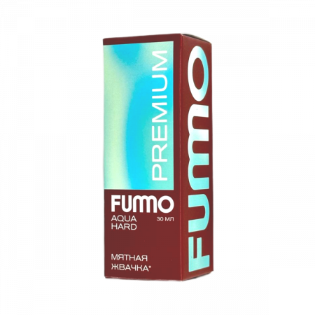 FUMMO PREMIUM AQUA HARD - Мятная Жвачка, 30 мл фотография 1табачный.рф