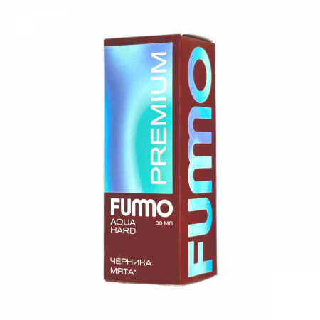 FUMMO PREMIUM AQUA HARD - Черника Мята, 30 мл фотография 1табачный.рф