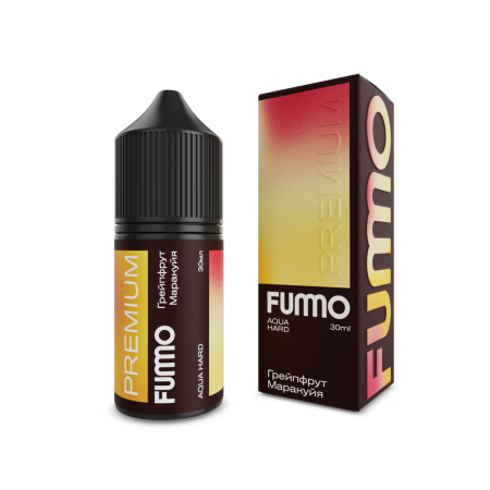 FUMMO PREMIUM AQUA HARD - Грейпфрут Маракуйя, 30 мл фотография 1табачный.рф