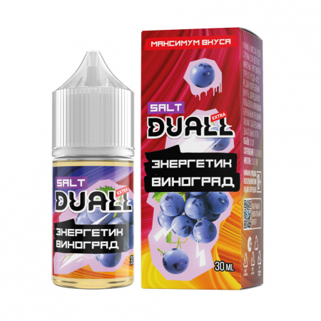 DUALL Extra LIGHT Энергетик виноград 30мл  фотография 1табачный.рф
