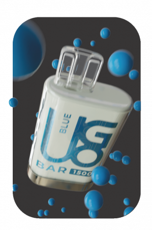  НСЖ UGOBAR - BLUE (Голубика со льдом), 1500 зат фотография электронка pod 1табачный.рф