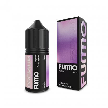 FUMMO PREMIUM AQUA - Сакура Виноград, 30 мл фотография 1табачный.рф