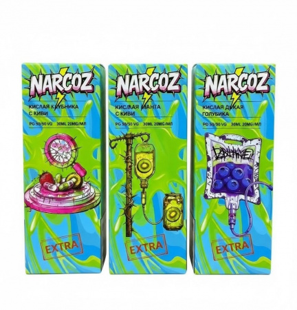  Narcoz EXTRA - Кислый ягодный морс, 30 мл фотография 1табачный.рф
