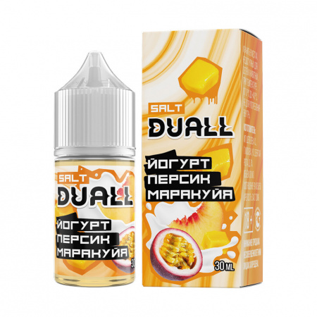 DUALL LIGHT Йогурт персик маракуйя 30мл фотография 1табачный.рф