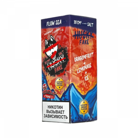  IMPORT HUSKY  FAKE ULTRA STRONG - FLOW SEA (драгонфрут лимонад лед) 30 мл фотография 1табачный.рф