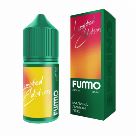  FUMMO PREMIUM AQUA Spring - Малина Лимон Лед, 30 мл фотография 1табачный.рф