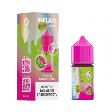 INFLAVE BUBBLE - Кислая Жвачка Арбуз фотография 1табачный.рф