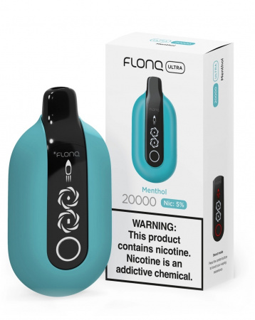  НСЖ PLONQ —FLONQ— ULTRA Menthol Ментол HARD (20 000 зат.) фотография электронка pod 1табачный.рф