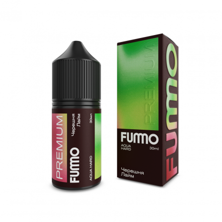 FUMMO PREMIUM AQUA HARD - Черешня Лайм, 30 мл фотография 1табачный.рф
