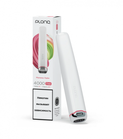  НСЖ PLONQ PLUS PRO Малина Лайм (4000зат.) фотография электронка pod 1табачный.рф