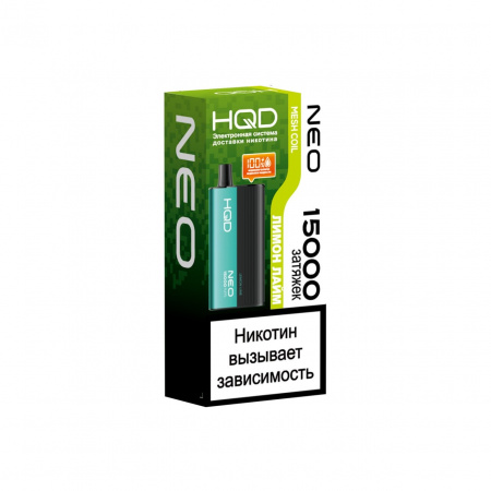 HQD NEO  15 000 зат.  Лимон Лайм фотография электронка pod 1табачный.рф