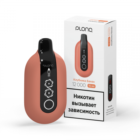 НСЖ PLONQ ULTRA Клубника Банан (12.000 зат.) фотография электронка pod 1табачный.рф