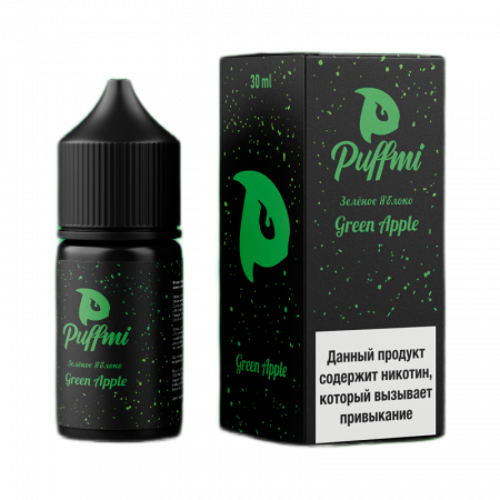 PUFFMI - Зелёное Яблоко,30 мл фотография 1табачный.рф
