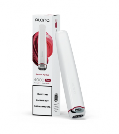  НСЖ PLONQ PLUS PRO Вишня Арбуз (4000зат.) фотография электронка pod 1табачный.рф