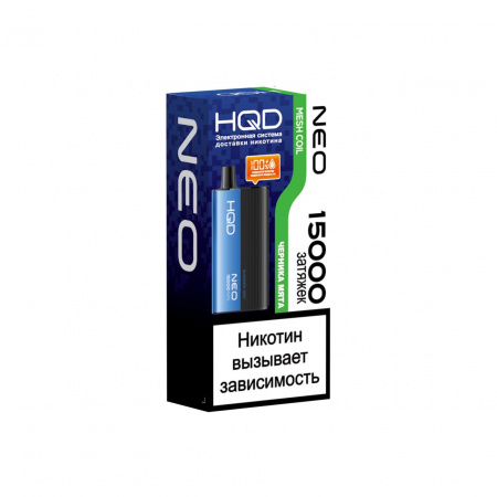 HQD NEO  15 000 зат.  Черника Мята фотография электронка pod 1табачный.рф