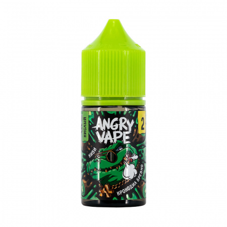 Angry Vape ULTRA Крокодил Бревно (Киви) 30мл. фотография 1табачный.рф