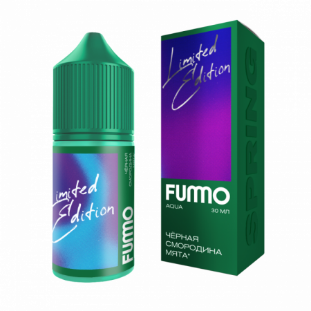  FUMMO PREMIUM AQUA Spring - Черная Смородина Мята, 30 мл фотография 1табачный.рф